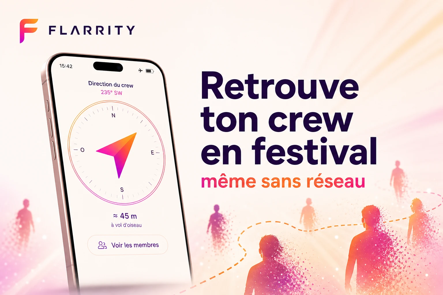 Comparatif des applications pour retrouver ses amis en festival